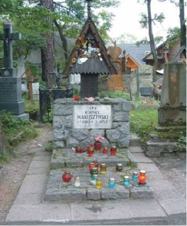 Grób Kornela Makuszyńskiego